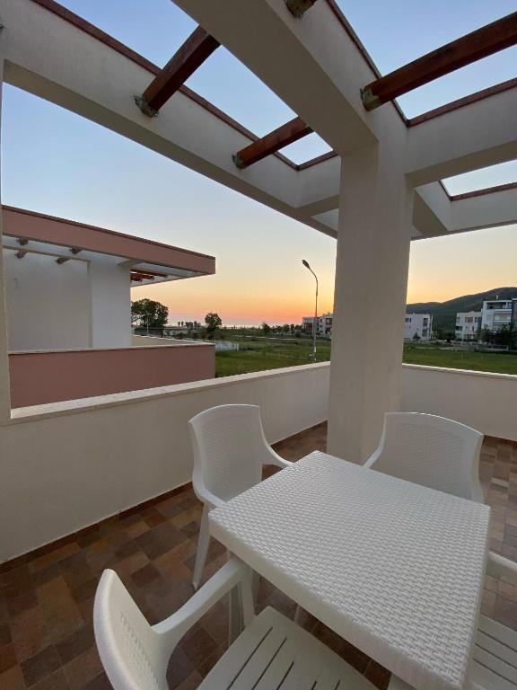Balkón nebo terasa v ubytování Tea Residence, Gjiri i Lalzit DeLux Villa
