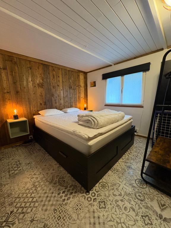 Postel nebo postele na pokoji v ubytování Chalet 9 La Boverie