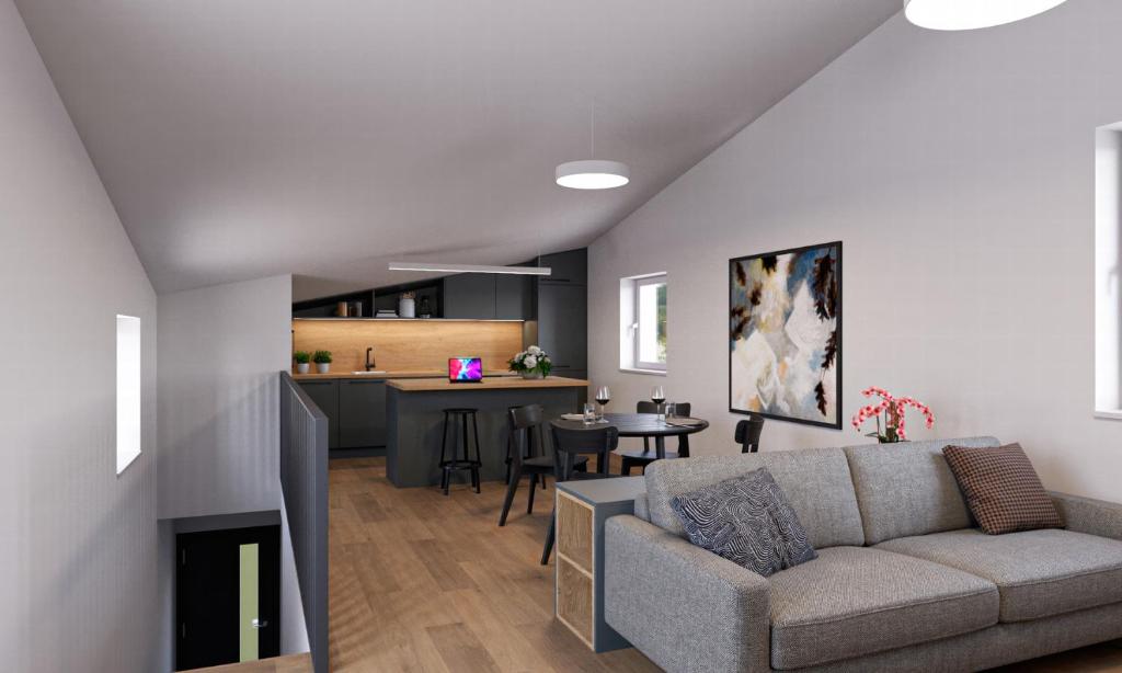 Posezení v ubytování Apartmány Pasohlávky pod Římským vrchem