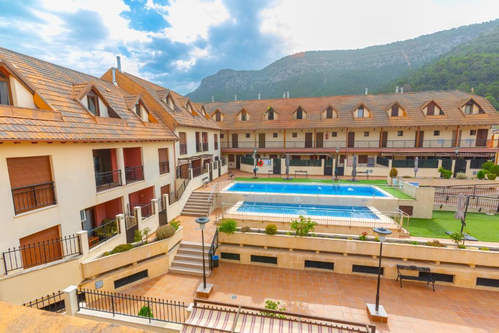 Výhľad na hory alebo výhľad na hory priamo z apartmánu