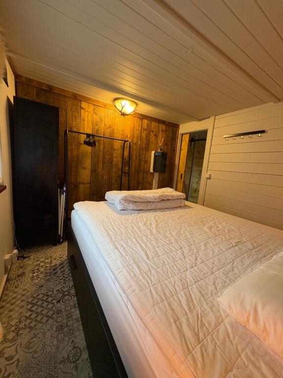 Postel nebo postele na pokoji v ubytování Chalet 9 La Boverie