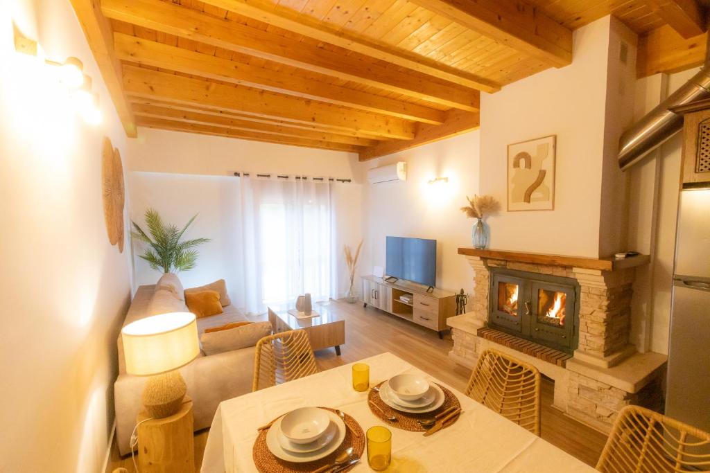 Posedenie v ubytovaní Duplex El Refugio de La Bolera