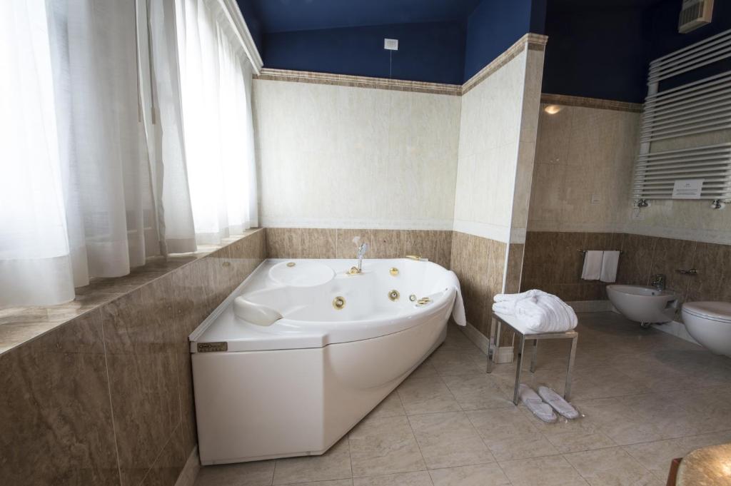 Koupelna v ubytování Hotel Maggior Consiglio