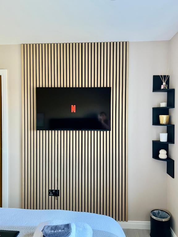 TV a/nebo společenská místnost v ubytování Cosy BnB near Portree
