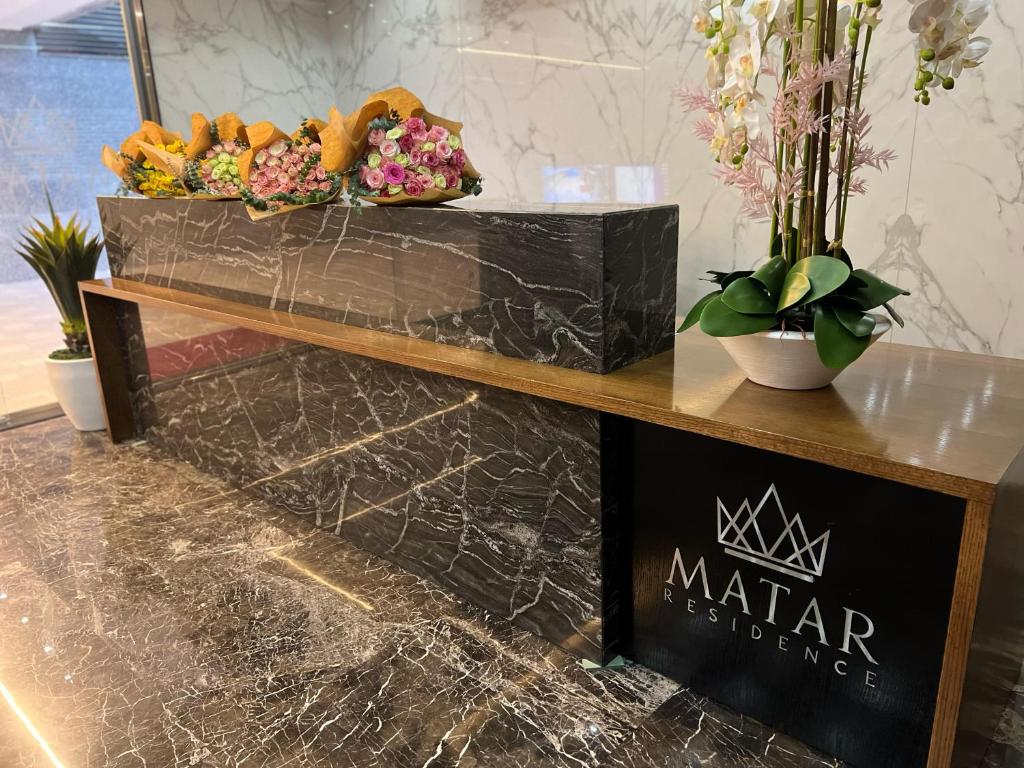 Vstupní hala nebo recepce v ubytování Matar Residence - Spacious Hotel Suites in Beirut