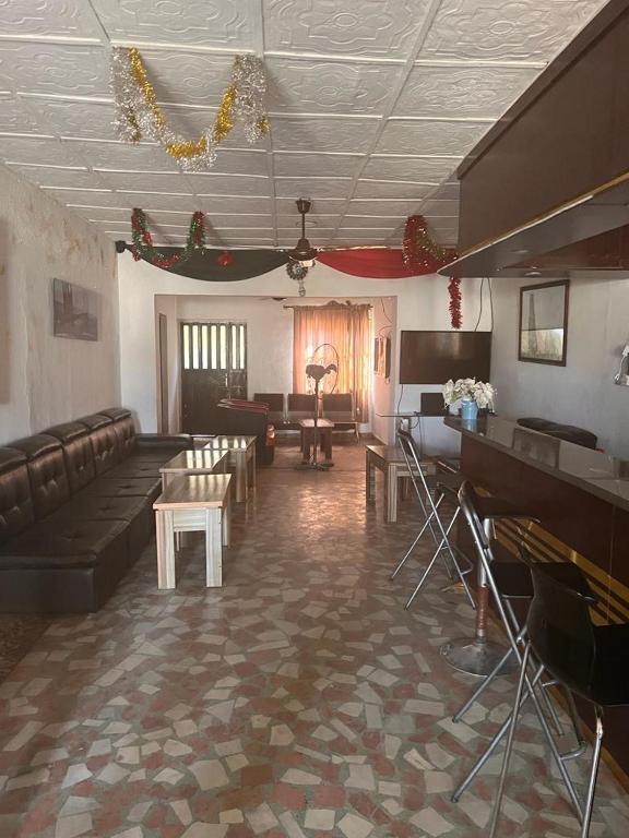 Posezení v ubytování MT4 Hotel