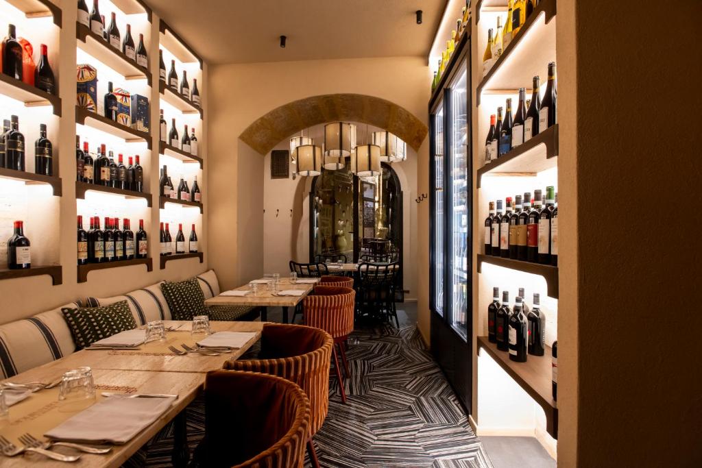 Nápoje v ubytování Locanda Expanificio