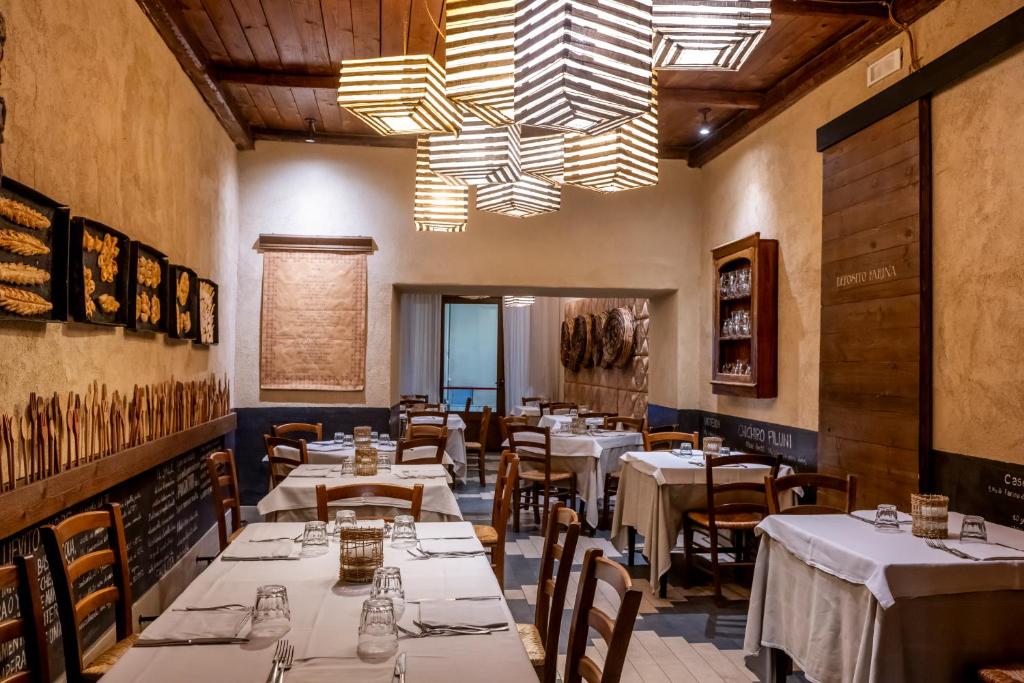 Restaurace v ubytování Locanda Expanificio