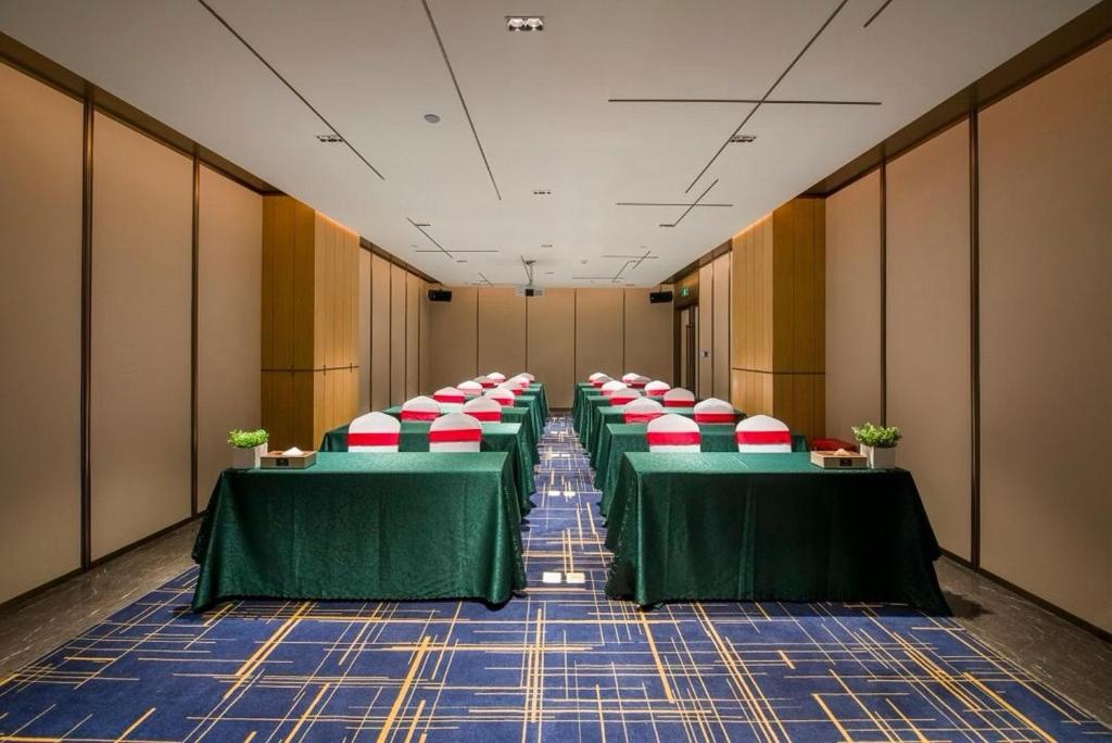Konferenční prostory v ubytování LIZ International Hotel Panyu Ginza Shiqiao Metro Branch - Free Shuttle Bus to Canton Fair Complex During Canton Fair Period & Free Breakfast & Free Afternoon Tea & Free Midnight Snack