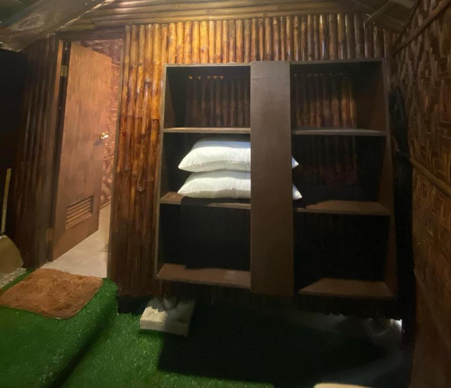 Postel nebo postele na pokoji v ubytování JUSH NATIVE AND GLAMPING