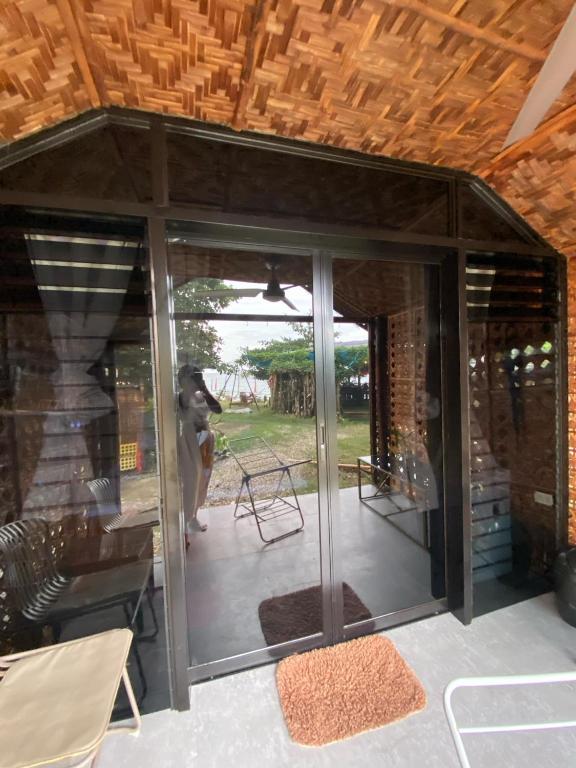 Patio nebo venkovní prostory v ubytování JUSH NATIVE AND GLAMPING