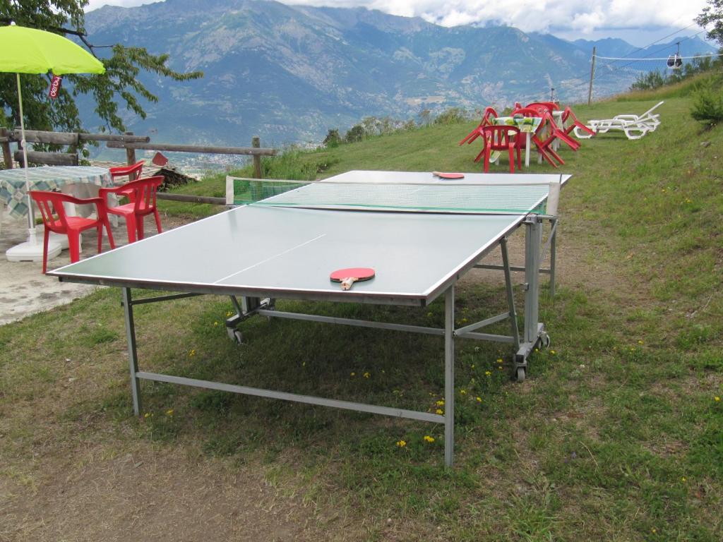 Stolní tenis v ubytování Casa Chamonin nebo okolí
