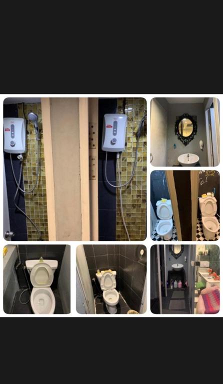 ห้องน้ำของ 858hostel bkk in khaosan road