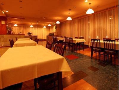 Restaurace v ubytování Hakuba Hotel Ougiya