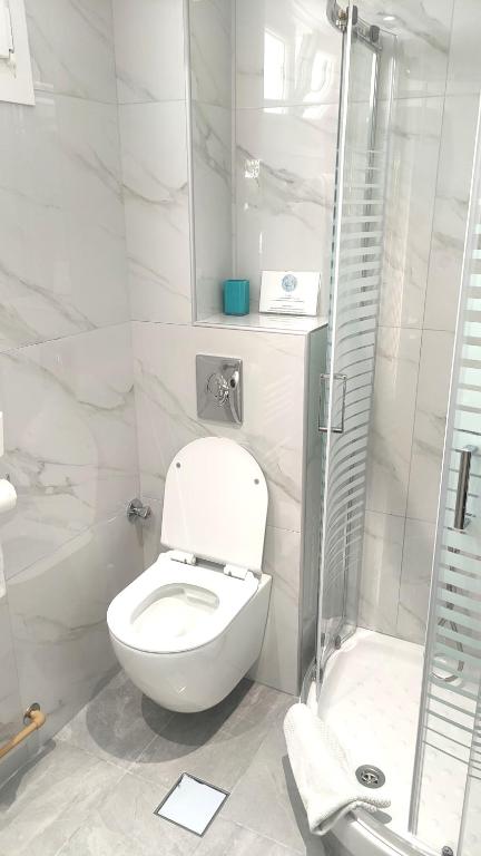 Kúpeľňa v ubytovaní Hotel Europa - Family and Senior Friendly