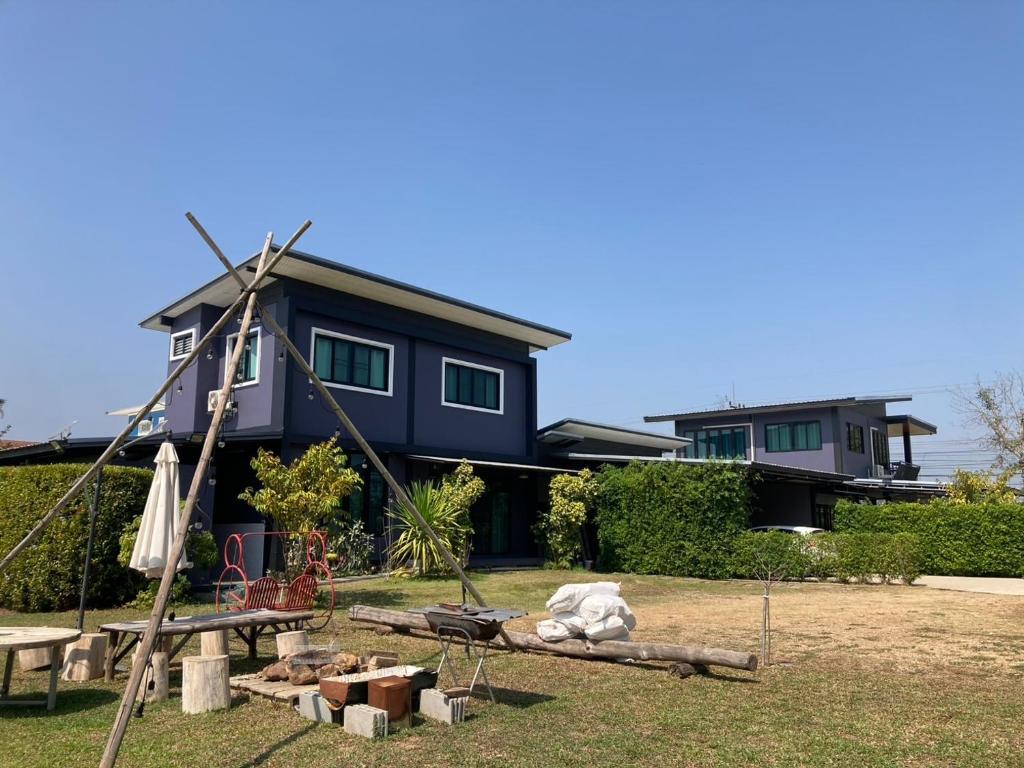 Zahrada ubytování บ้านฮิมฝั่งแกนแฟมิลี่