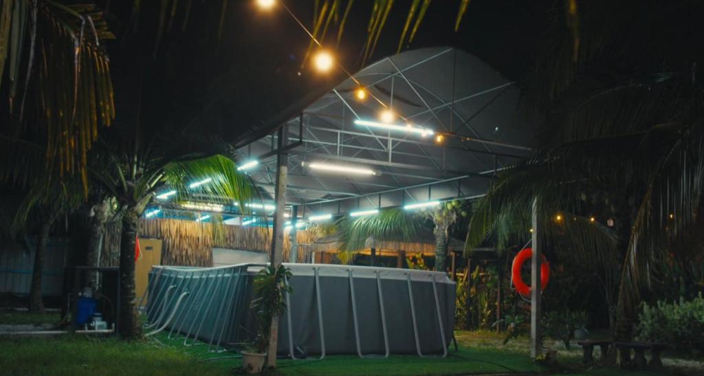 Zahrada ubytování TK Coconut Camping