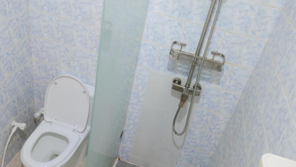 Koupelna v ubytování Kadufenna Stay