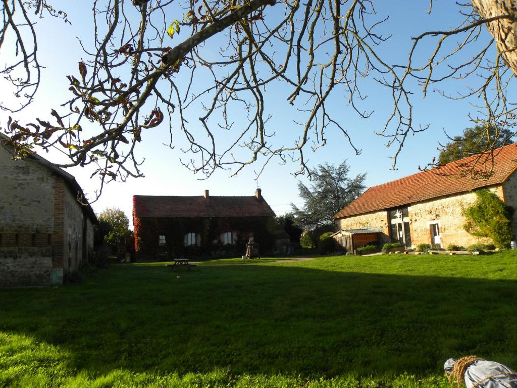 Zahrada ubytování Chambres d'hôtes Les cabris