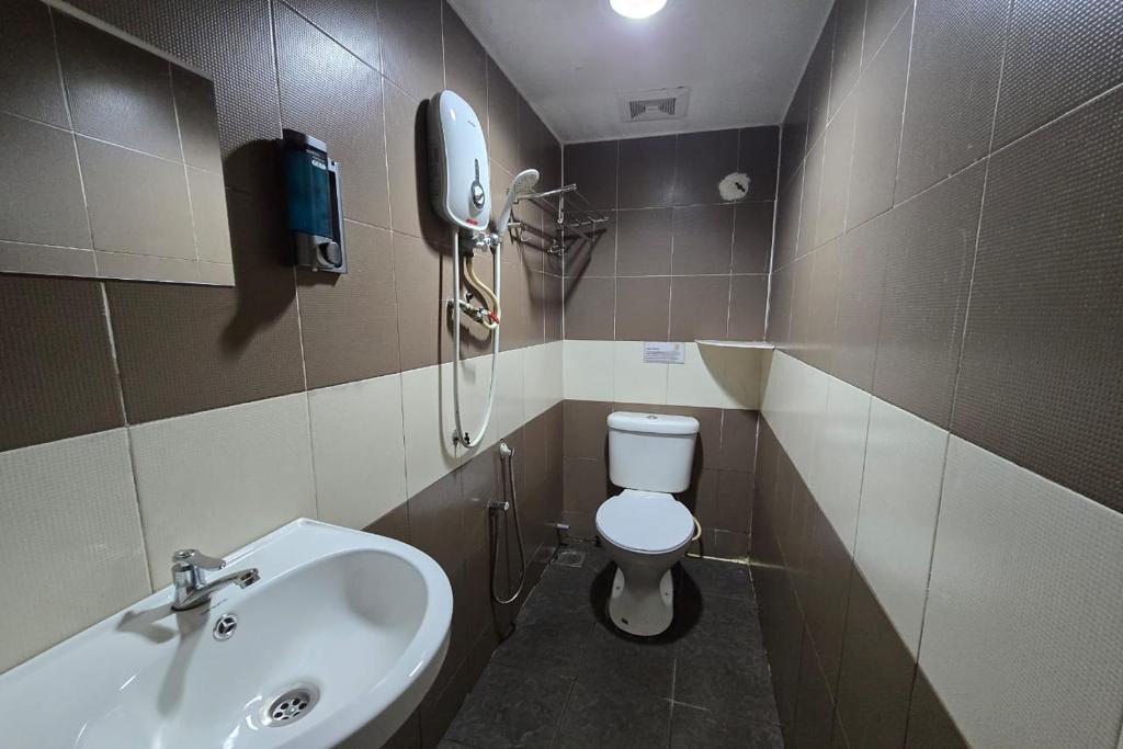 Koupelna v ubytování Hotel Inap Sri Gombak
