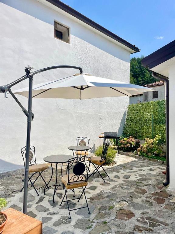 Patio nebo venkovní prostory v ubytování Albori