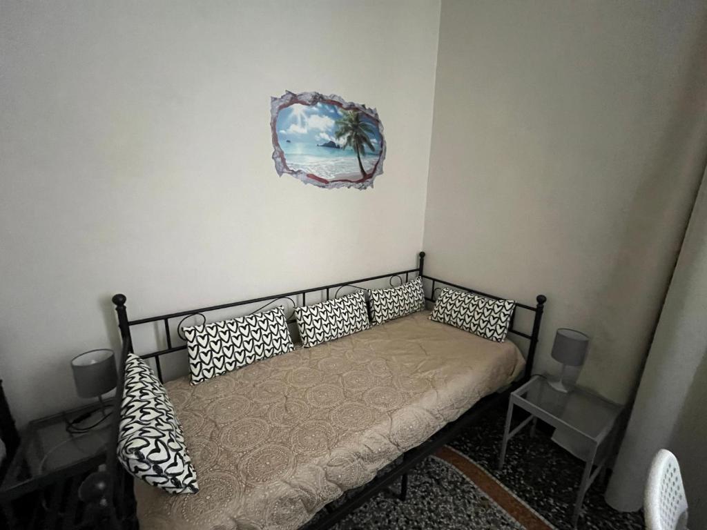 Postel nebo postele na pokoji v ubytování Le stanze della Lanterna