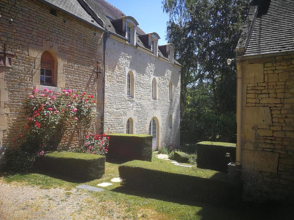 Zahrada ubytování Chambres d'hôtes du Bas Manoir