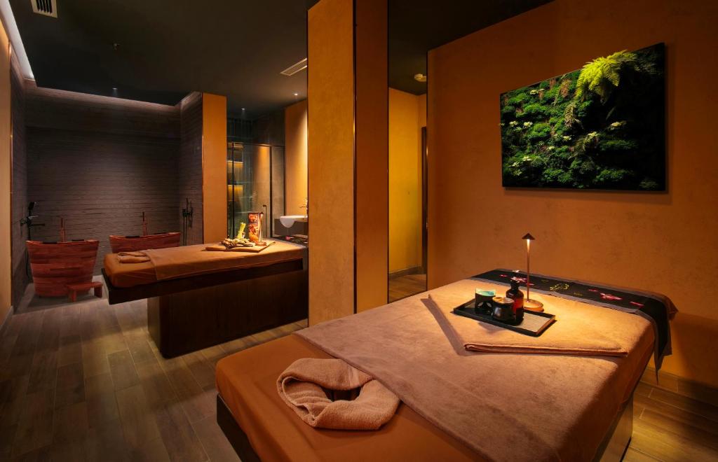 Lázně a/nebo wellness v ubytování HOTEL de LAGOM
