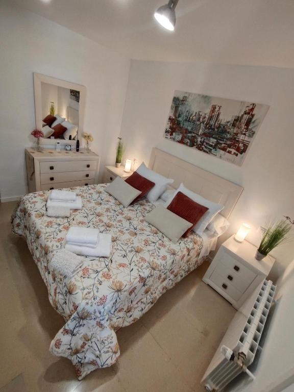 A bed or beds in a room at Armonía y Tranquilidad 3