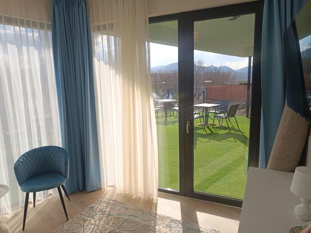 Nespecifikovaný výhled na hory nebo výhled na hory při pohledu z bed and breakfast