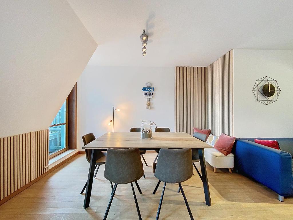 Posezení v ubytování Appartement 'Emmy' in Oostduinkerke - Bad