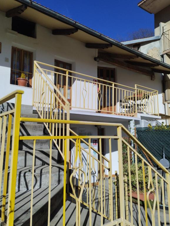 A balcony or terrace at B&B LA MARMOTTA
