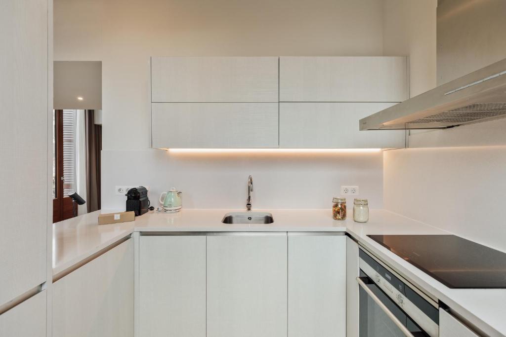 A kitchen or kitchenette at Ola Living Boqueria