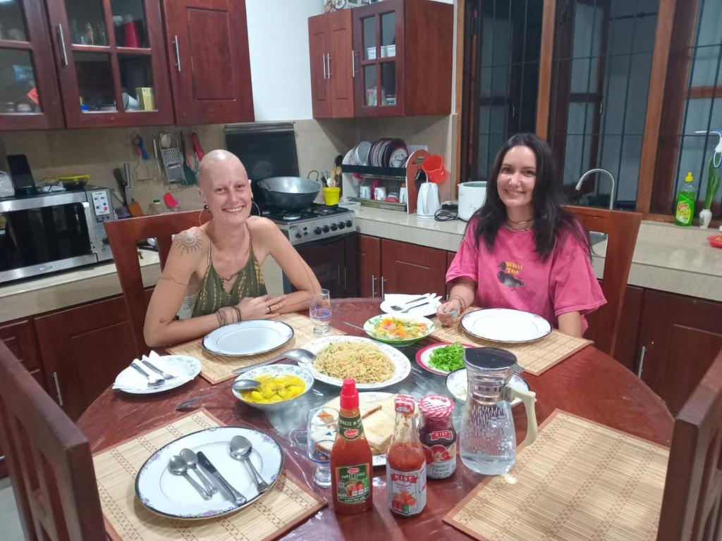 Jídlo v vily nebo okolí