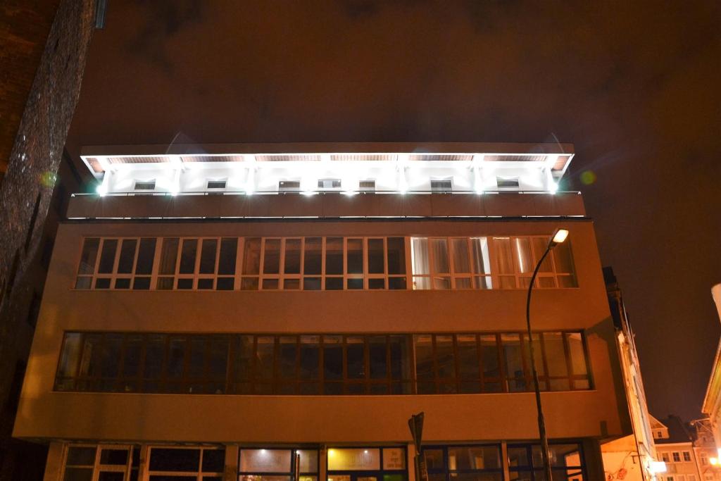 Budynek, w którym mieści się apartament