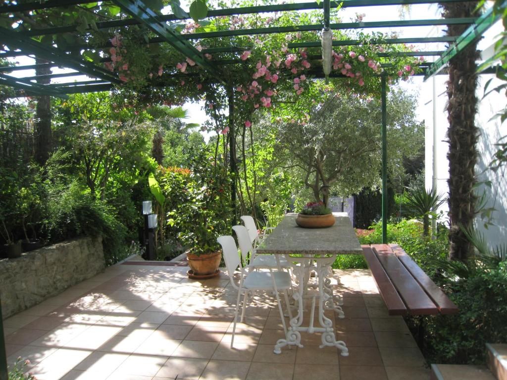 Vonkajšia záhrada v ubytovaní Sunny Garden
