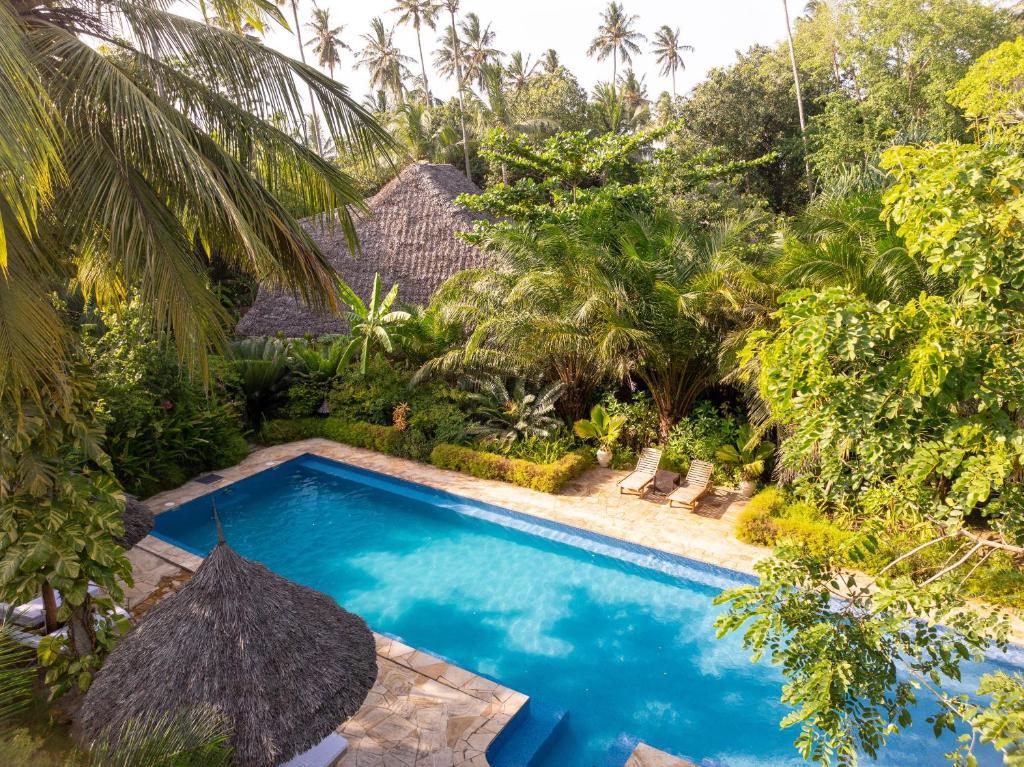 Bazén v ubytování Zanzi Resort Private Paradise nebo v jeho okolí