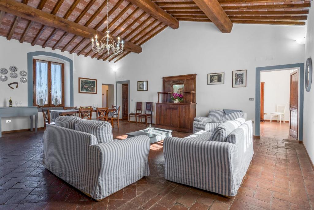 Posedenie v ubytovaní Agriturismo Agresto Apartments, Pool, Siena Hills