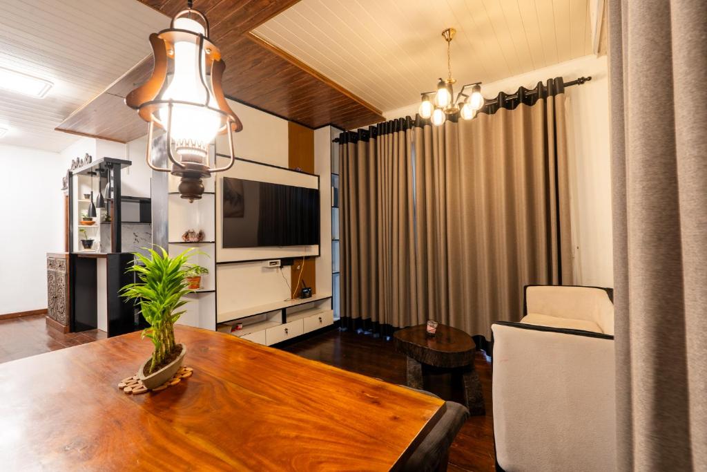 Kuchyň nebo kuchyňský kout v ubytování Golden stars hotel Dambulla