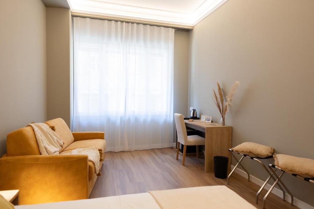TV a/nebo společenská místnost v ubytování Quattro Canti Deluxe
