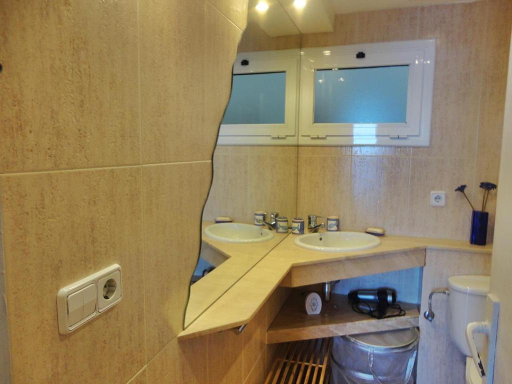 Koupelna v ubytování Senya Salvi 34 CostaBravaSi