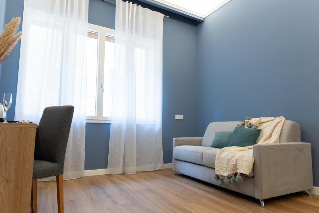 Posezení v ubytování Quattro Canti Deluxe