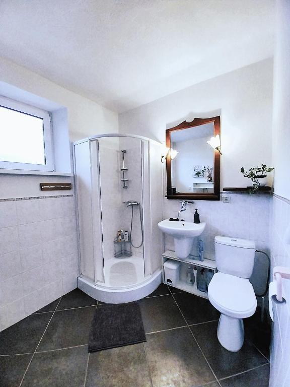 Koupelna v ubytování Apartment Beatris