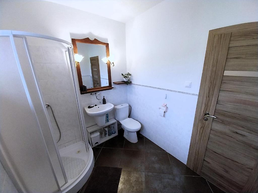 Koupelna v ubytování Apartment Beatris