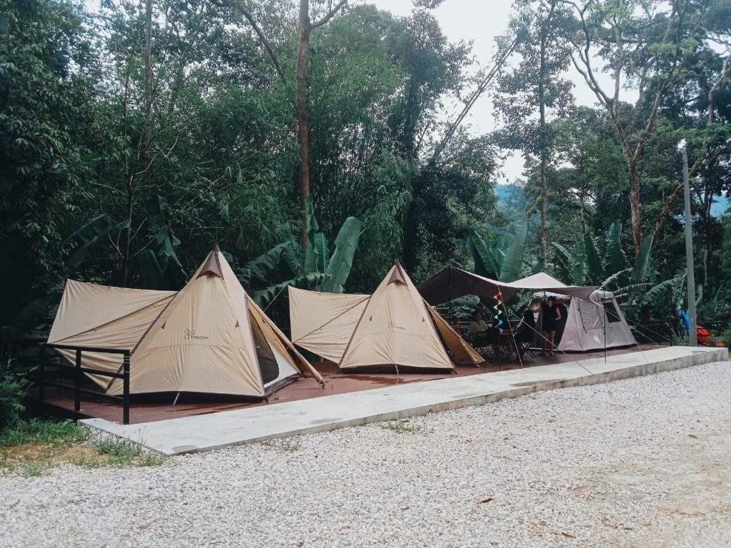 Fotografie z fotogalerie ubytování The HIJAU Camp & Cabin v destinaci Gopeng