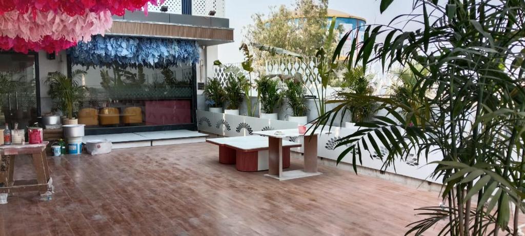 Balkón nebo terasa v ubytování Hotel Spring Vilas