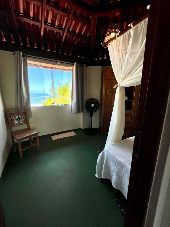 Vuode tai vuoteita majoituspaikassa Casa Del Mar