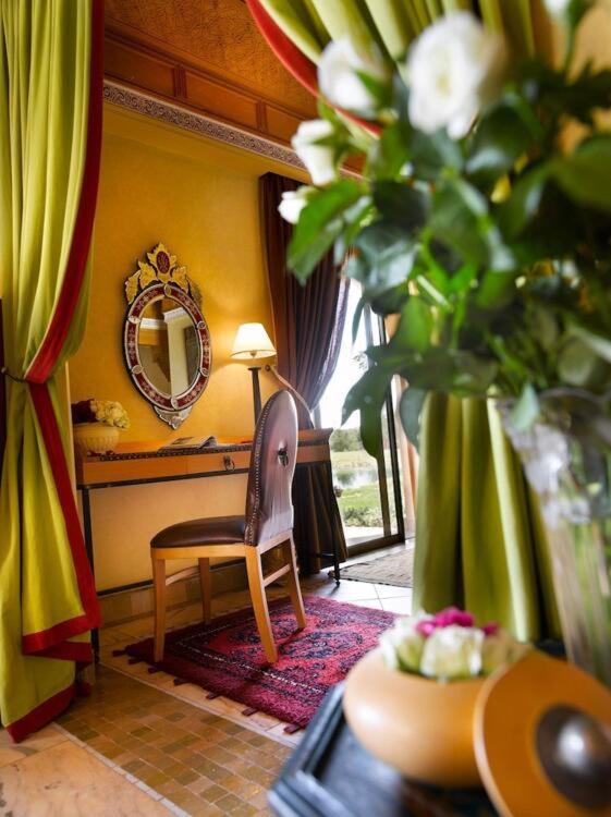 Posezení v ubytování Pavillon du Golf -Palmeraie suites
