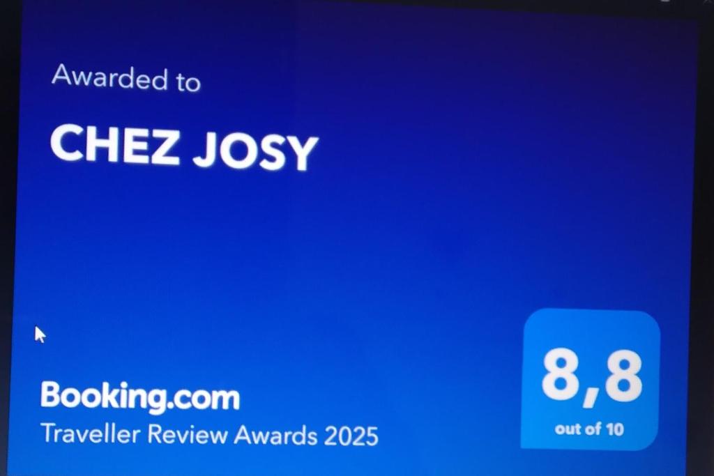 Certifikát, ocenenie alebo iný dokument vystavený v ubytovaní CHEZ JOSY