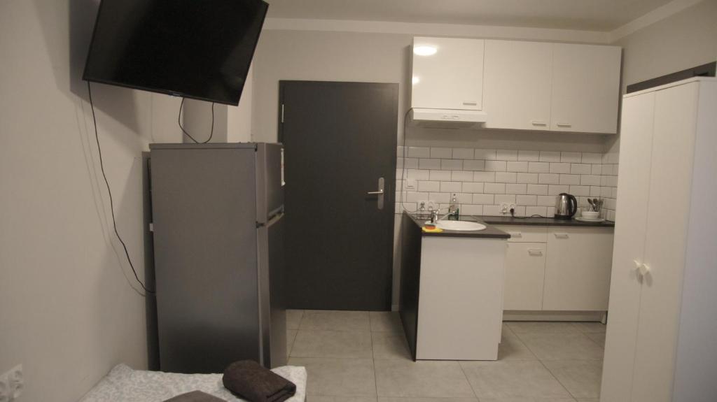 Kuchyň nebo kuchyňský kout v ubytování Mia Mia House